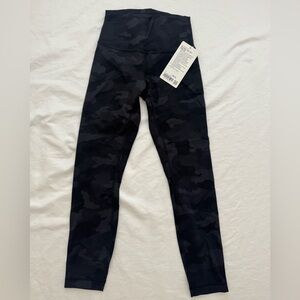 Lululemon Athletica Black Camouflage Leggings